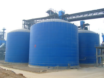 巴林左水泥钢板库改造