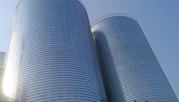 巴林左2座混凝土高架卷板仓