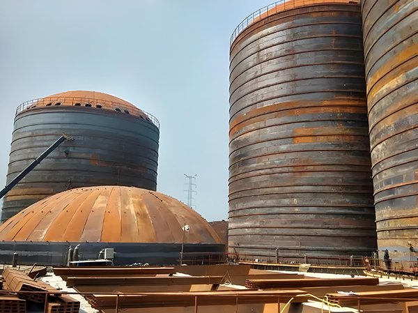 巴林左焦粉钢板仓